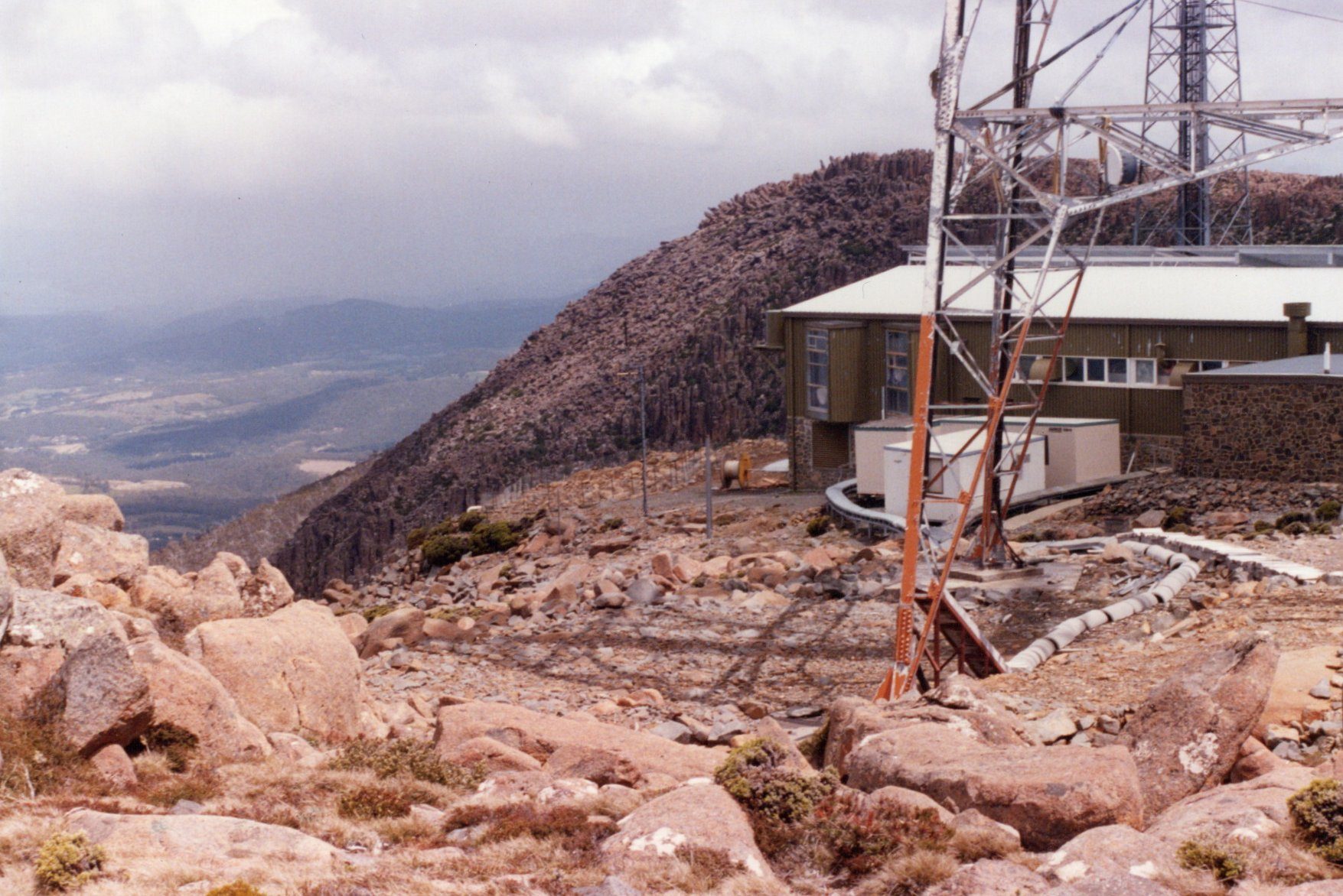5 Base of tower Mt Wellington