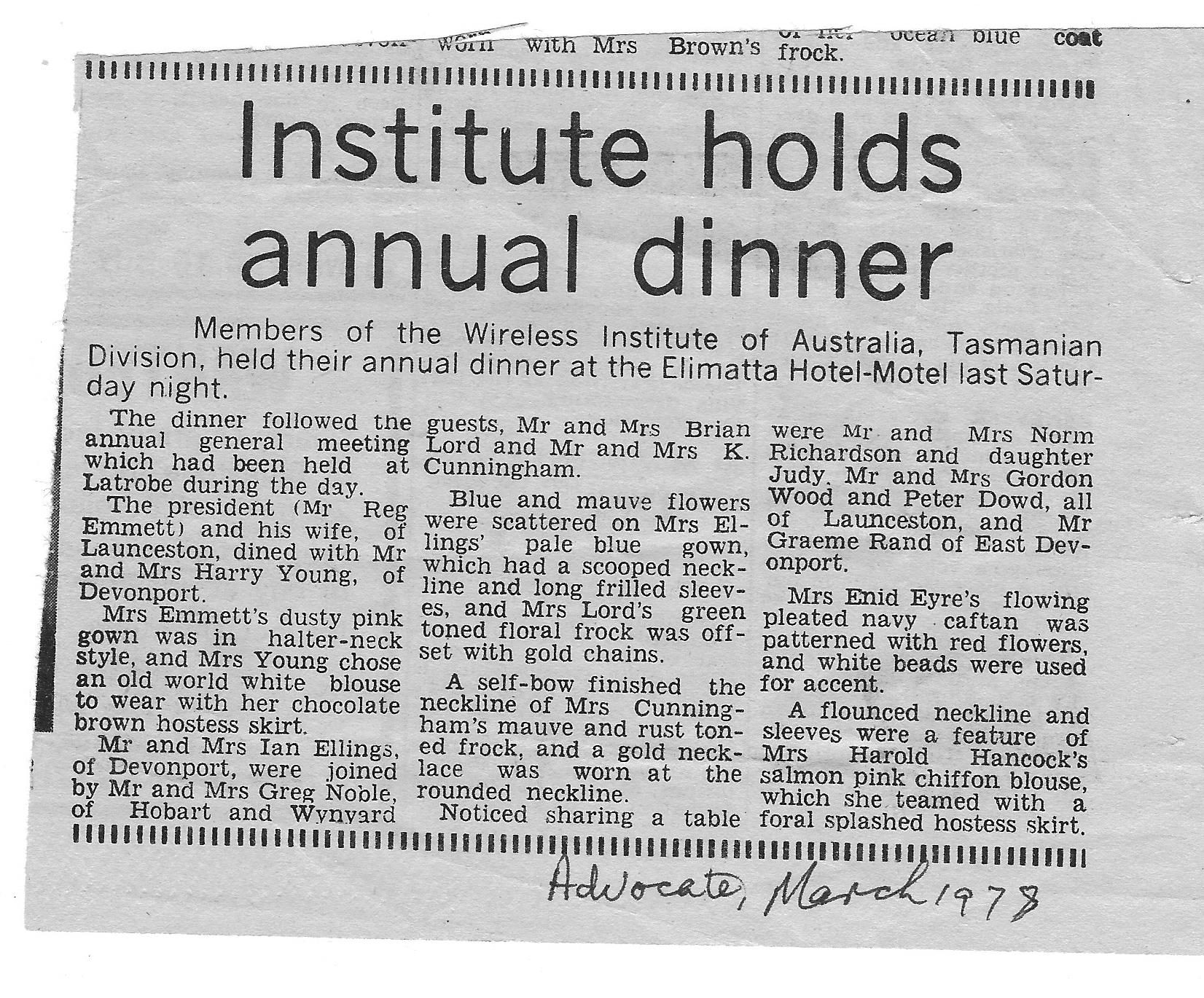 AGM Burnie1976
