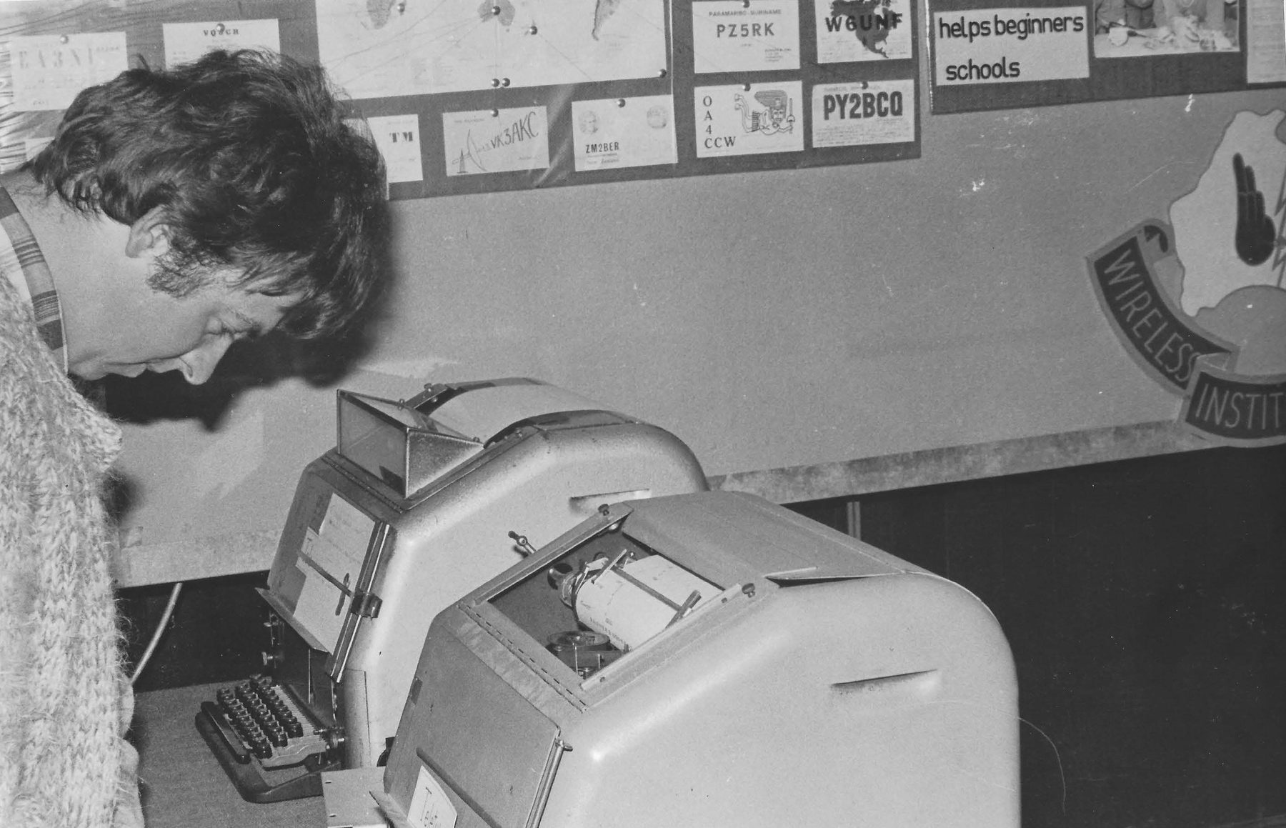 Albert Hall Expo Tony Polowy VK7TP 1970