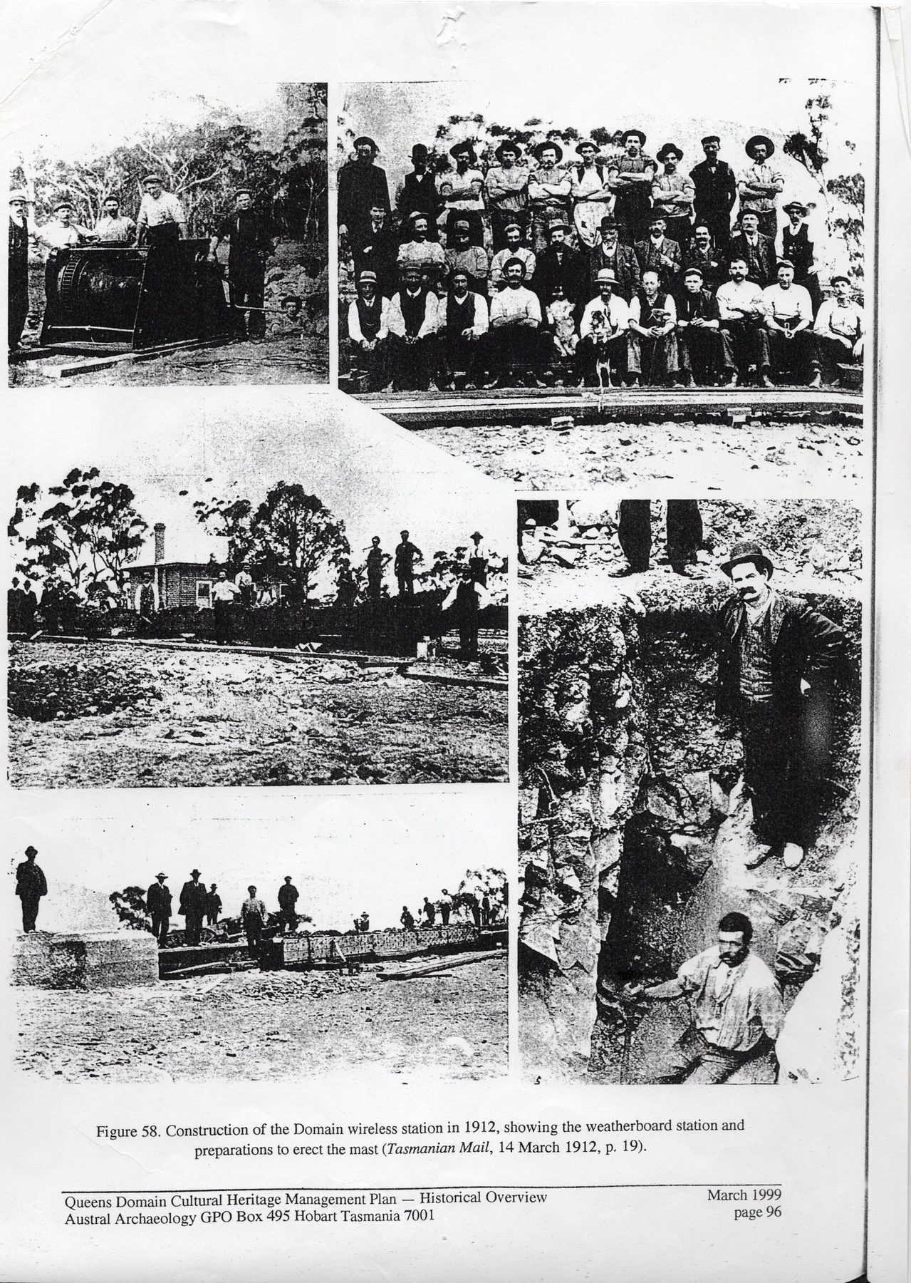Construction of Domain wireless station 1912