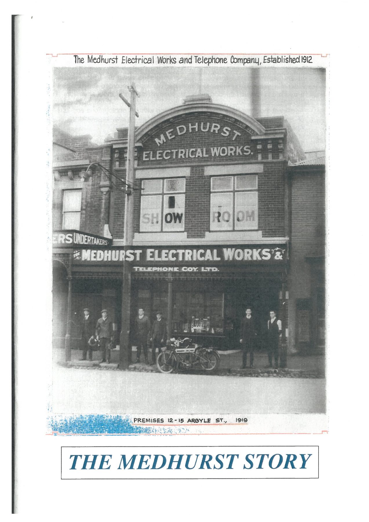 Medhurst Electricaland Telephony Coy1919