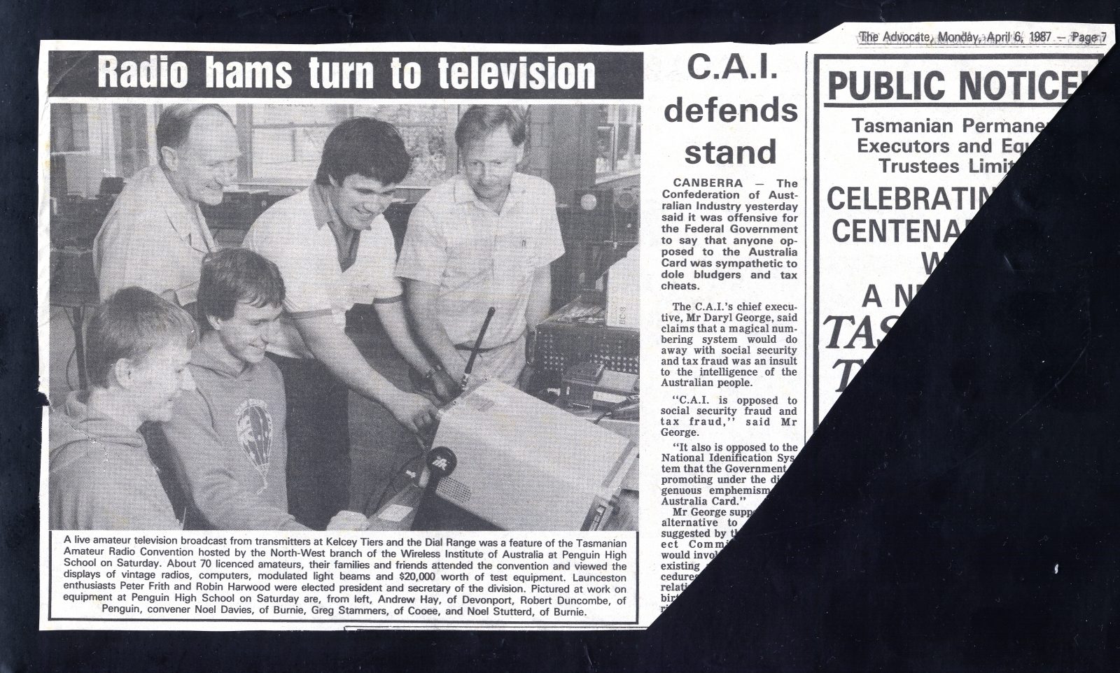 TAS Hamfest Advocate 6 article