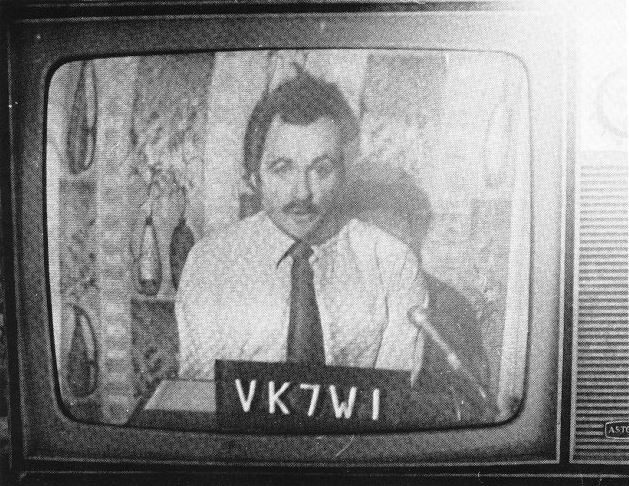 VK7RR First WIA Broadcast on ATV