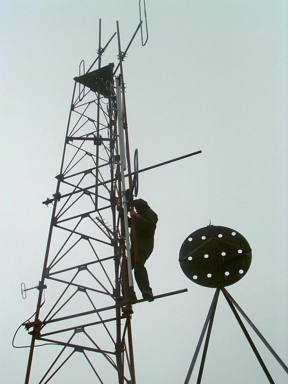 VK7RVP Joe antenna work
