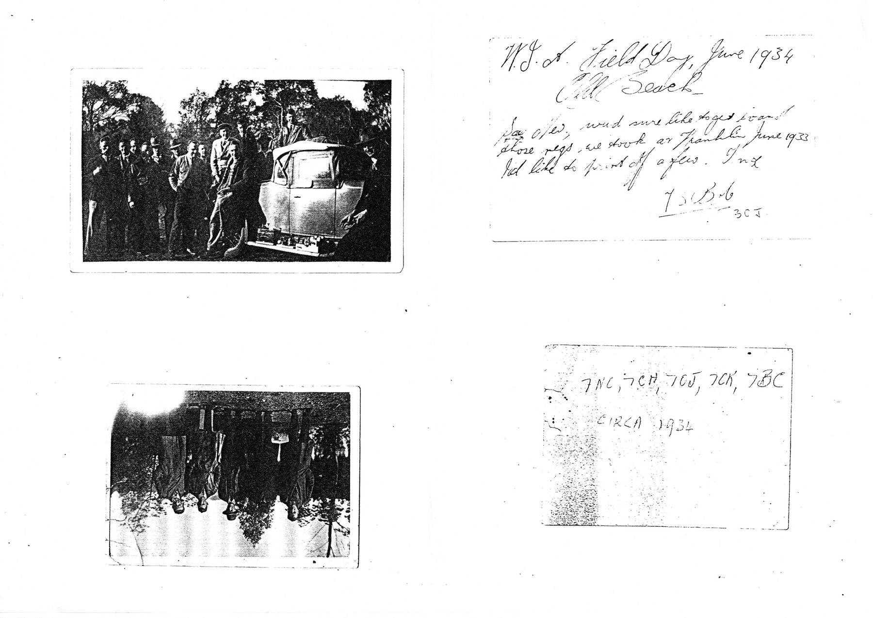 WIA Field Day 1934