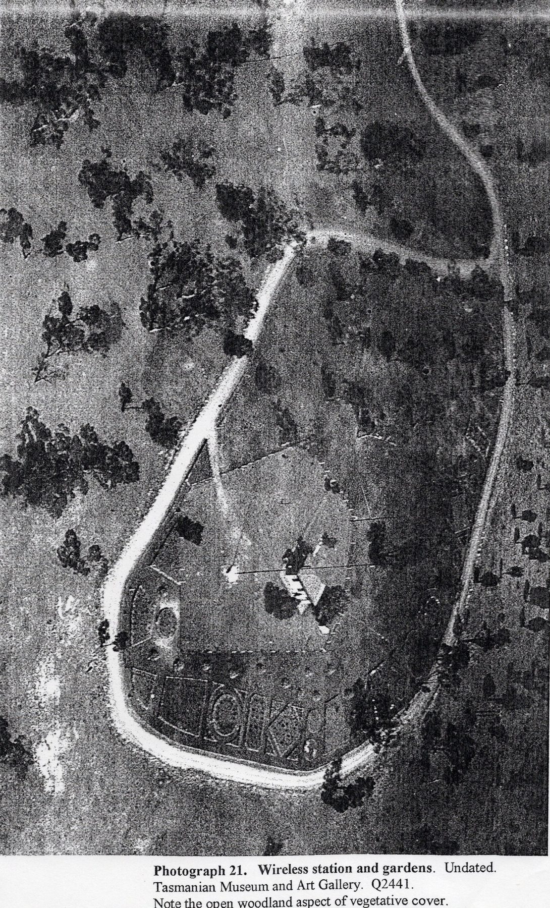 Wireless station and gardens 1912